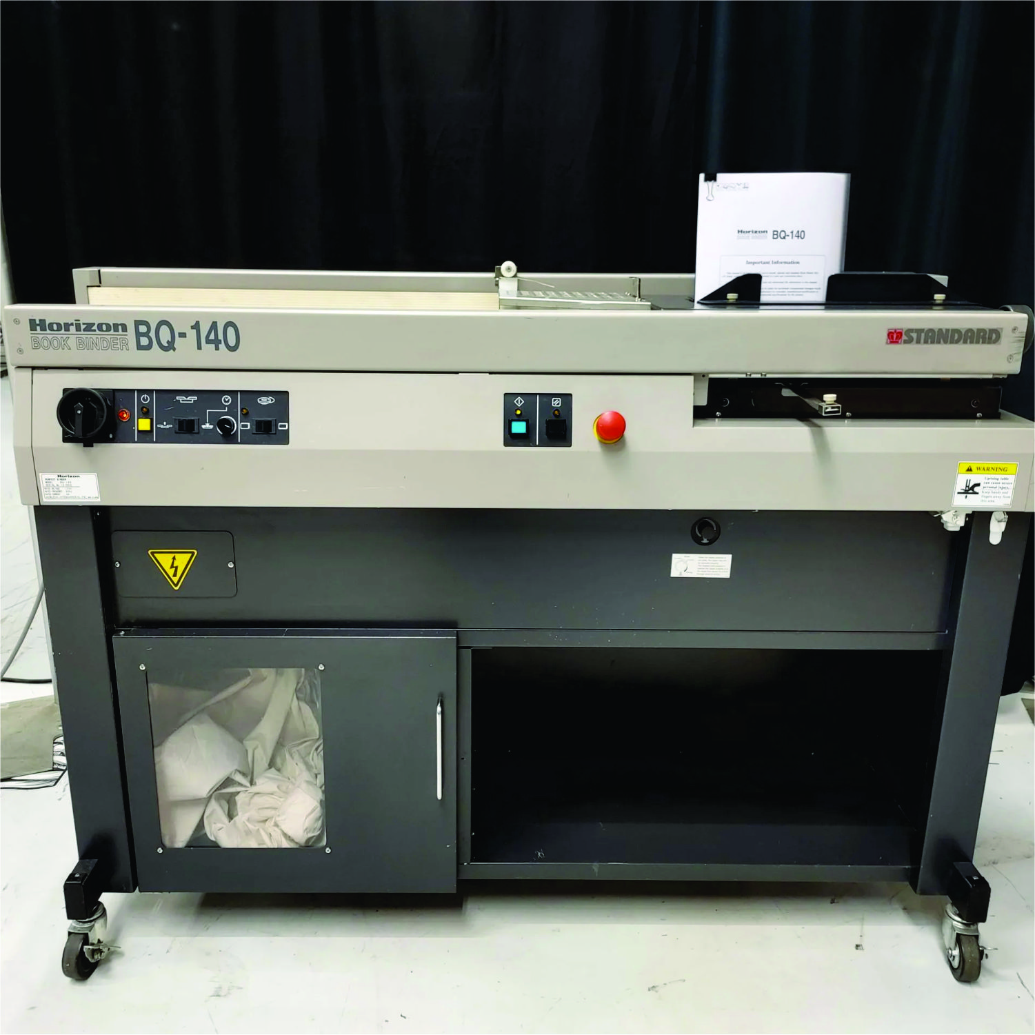HORIZON BQ-140 PERFECT BINDER
