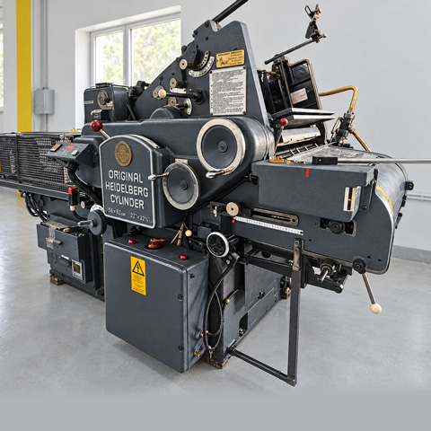 Original Heidelberg Cylinder 38×52 sm